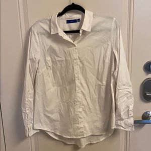 White button down dress shirt